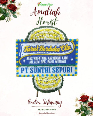 Papan Bunga Duka di Sei Agul