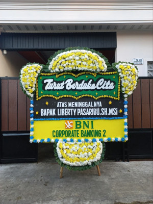Papan Bunga Duka di Sei Agul