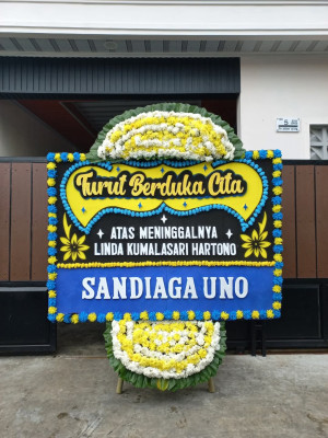 Papan Bunga Duka di Sei Agul