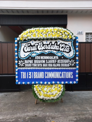 Papan Bunga Duka di Sei Agul